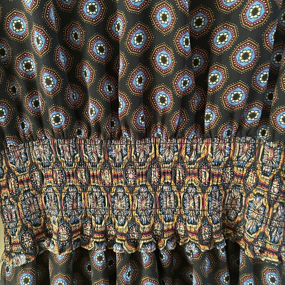 Ramy Brook V-Neck Long-Sleeve Mini Dress. NWT. Perfect for Fall! - Picture 9 of 10